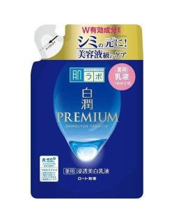 Hadalabo Shirojyun Premium Whitening Milky Lotion 140ml-Refill