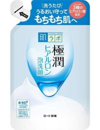 Hadalabo Gokujun Hyaluronic Acid Cleansing Foam - 140ml (Refill Pack)