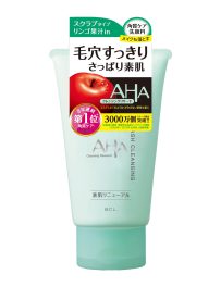 AHA wash cleansing 120 gm (Facial cleanser with clean pore scrub)