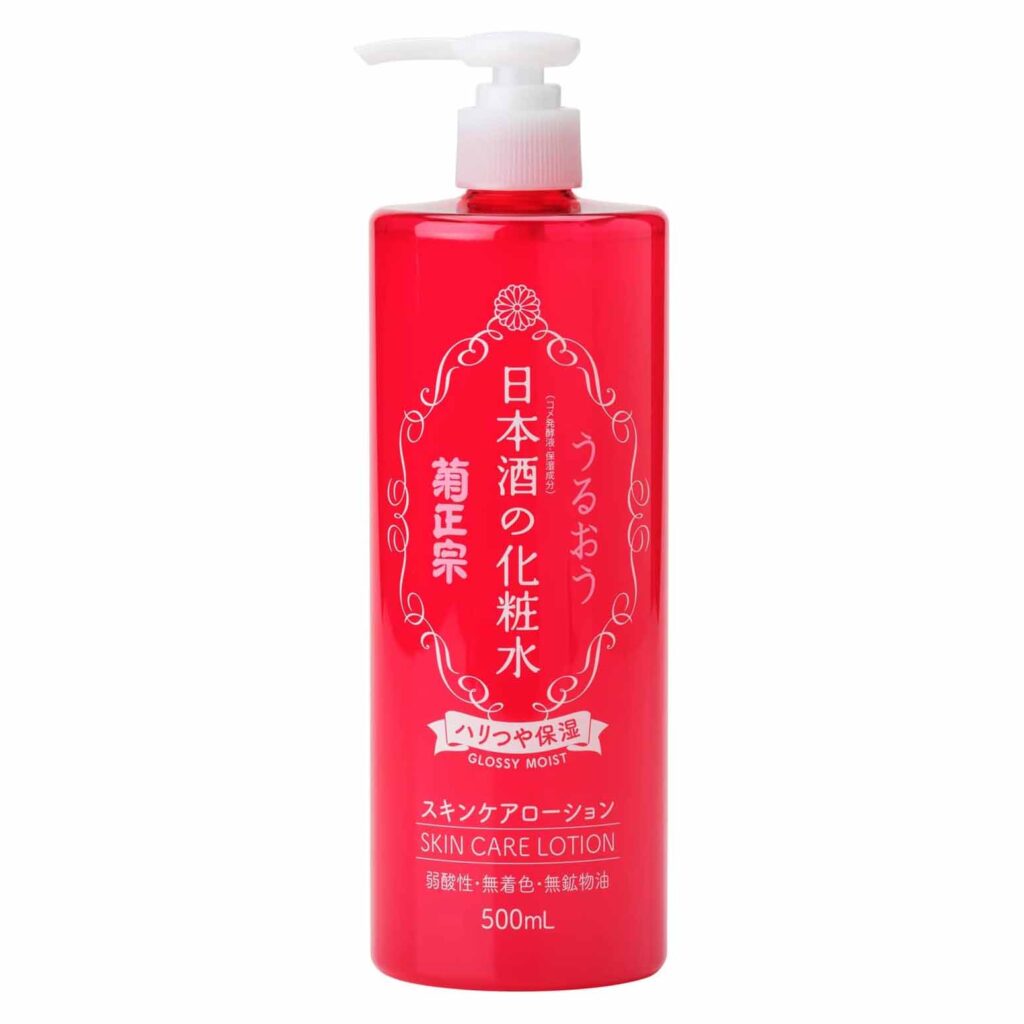 Kikumasamune Glossy Moist skin care lotion 500 ml Kawaii