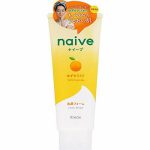 Kracie Naive Face Wash Yuzu Ceramide 130gm (For Dry Skin)