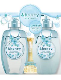 &Honey Pixie Sabon Limited Pair Set (Shampoo and Treatment- 440g each (2024 Limited)