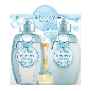 &Honey Pixie Sabon Limited Pair Set (Shampoo and Treatment- 440g each (2024 Limited)