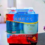 SHISEIDO TSUBAKI Premium Cool & Repair Shampoo & Conditioner (450 ml + 450 ml) Set