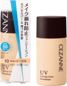 Cezanne Lasting Cover Foundation Foundation (10 bright ocher)