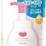 Cow Brand additive-free foam face wash 140 ml refill pack