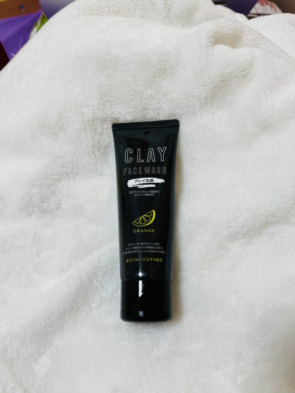 daiso_clay_facewash_orange