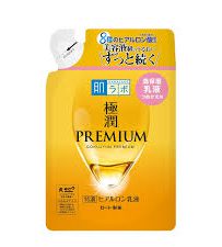 Hadalabo Gokujyun Premium Super Hyaluronic Milky Lotion 140ml (Refill  Pack)