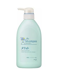 Kao Merit Silicon-Free, Mild Acidic Shampoo 450ml