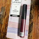 Daiso Why Not Spinns Mat Lip Gloss ( Cranberry)