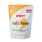 Pigeon baby soap moist 400 ml refill
