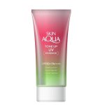 Rohto Mentholatum - Skin Aqua Tone Up UV Essence SPF 50+ PA++++ 80g - Rose