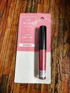 Daiso Why Not Spinns Lip Gloss ( Coral Pink)
