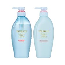 SHISEIDO TSUBAKI Premium Cool & Repair Shampoo & Conditioner (450 ml + 450 ml) Set
